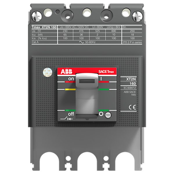 1SDA068165R1 New ABB XT2H 160 Breaking Part 3p F F